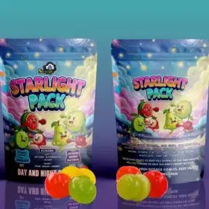 Buy Sky High Edibles – Day and Night Gummies – Starlight Pack (900mg THC : 300mg CBD) online Canada