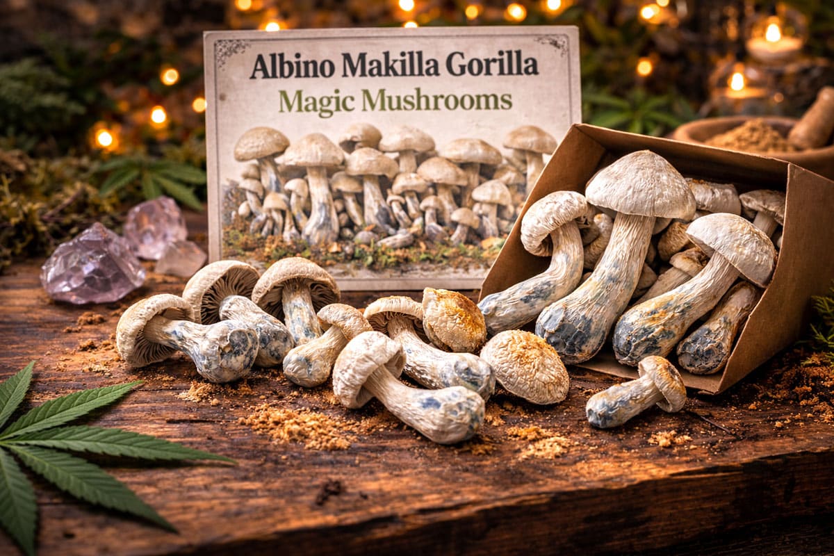 Albino Makilla Gorilla Magic Mushrooms A Deep Dive Into This Exotic Psychedelic