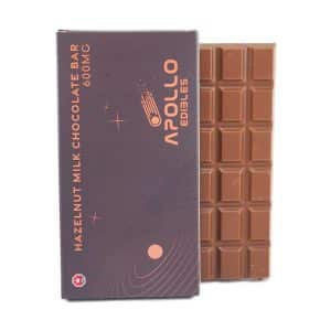 Buy Apollo Edible Chocolates – Hazelnut Milk Chocolate Bar – 600MG THC online Canada