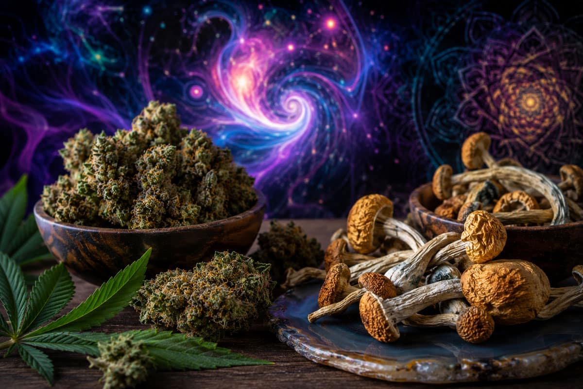 What Happens When You Mix Cannabis and Magic Mushrooms .