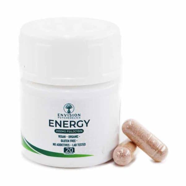 ENVISION™️ ENERGY – Microdose Capsules 2000mg Psilocybin Buy ENVISION™️ ENERGY – Microdose Capsules 2000mg Psilocybin online Canada