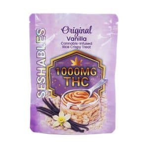 Buy Seshables Rice Crispy – Original Vanilla 1000mg THC online Canada