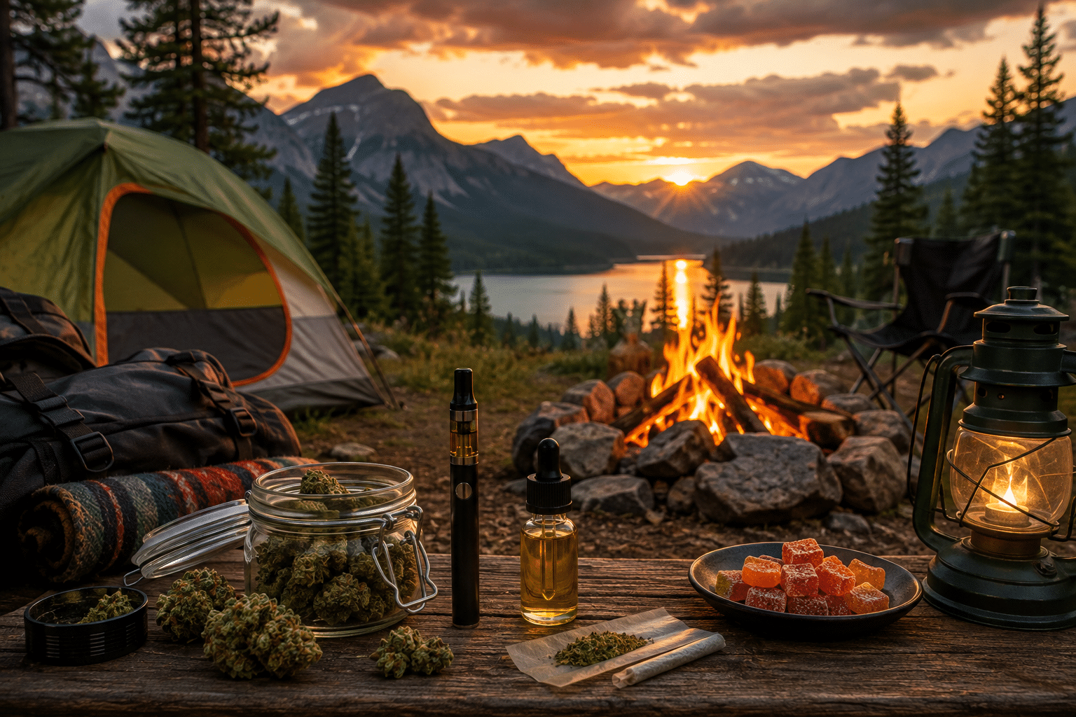 Cannabis and Camping How to Keep Your Adventure Safe and Enjoyable
