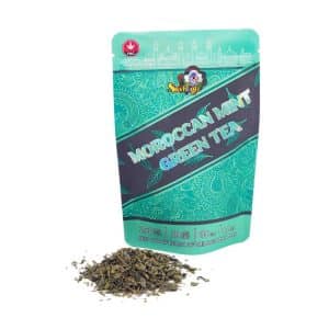 Buy Sky High Tea – Moroccan Mint Green Tea – 250mg THC + 50mg CBD online Canada