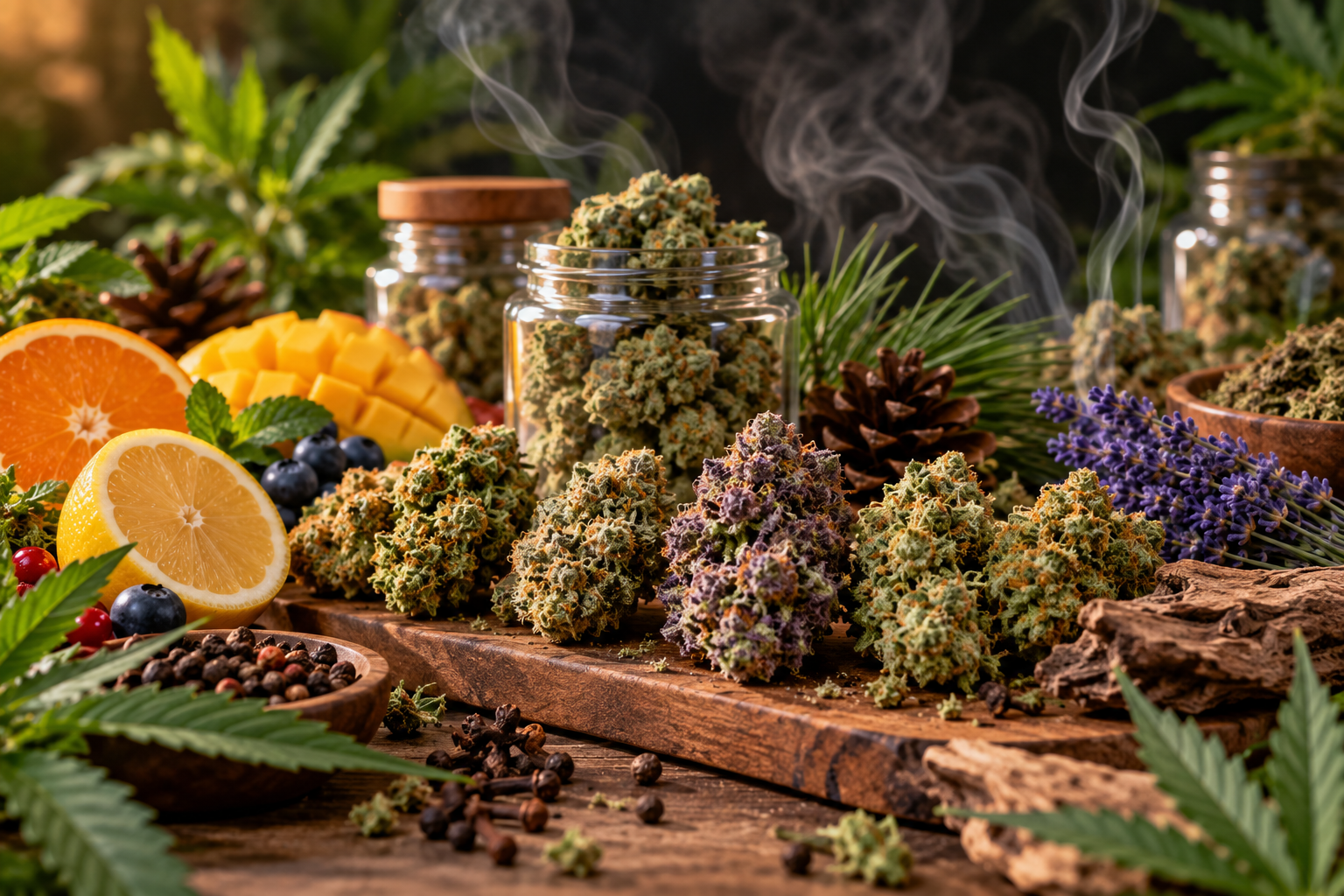 Cannabis Aroma Explained Terpenes, Scents, and What Makes Every Strain Unique