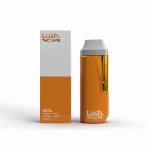 Buy LUSH – 2ML Disposable Vape – Tangerine Haze (Sativa) online Canada