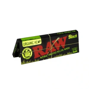 Buy Raw Hemp Black Organic Rolling Paper online Canada