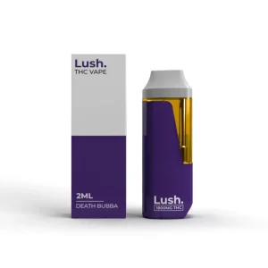 Buy LUSH – 2ML Disposable Vape – Death Bubba (Indica) online Canada