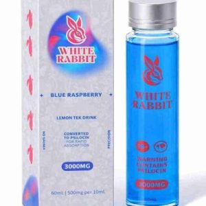 Buy White Rabbit – Lemon Tek Mushroom Drink – Blue Raspberry 3000mg Psilocybin online Canada