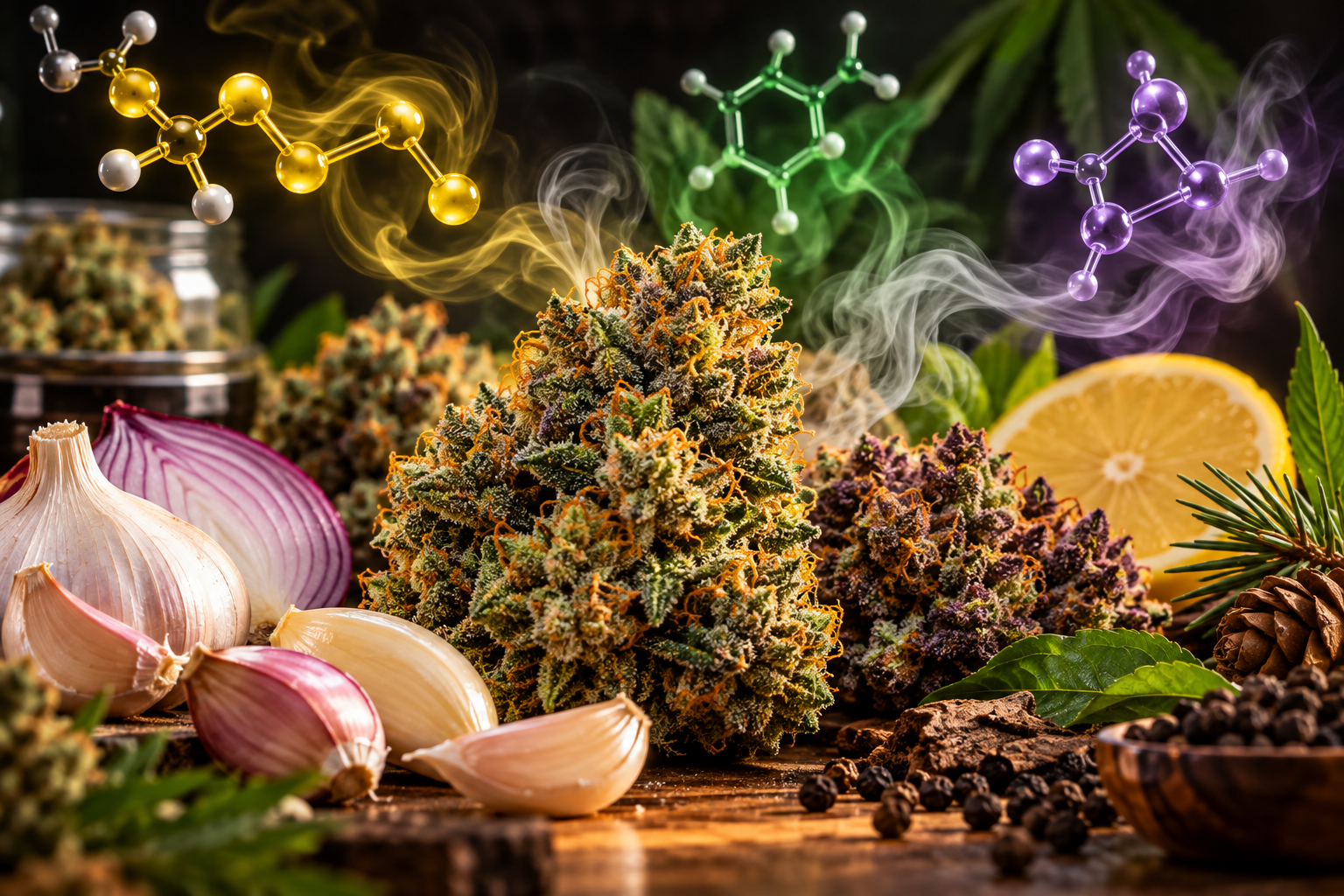Cannabis Sulfur Compounds Why Some Weed Smells So Strong