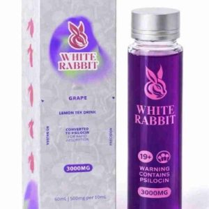 Buy White Rabbit – Lemon Tek Mushroom Drink – Grape 3000mg Psilocybin online Canada