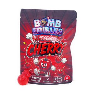 Buy Bomb Edibles – 1200mg THC Gummy – Cherry online Canada