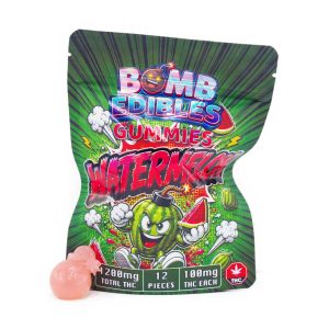 Buy Bomb Edibles – 1200mg THC Gummy – Watermelon online Canada