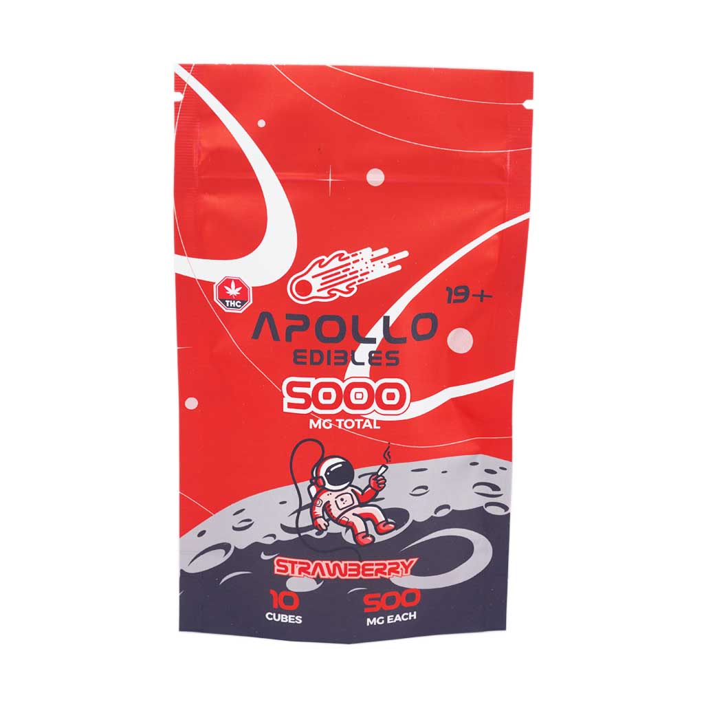 Apollo Edibles – Strawberry Cubes 5000mg THC Buy Apollo Edibles – Strawberry Cubes 5000mg THC online Canada