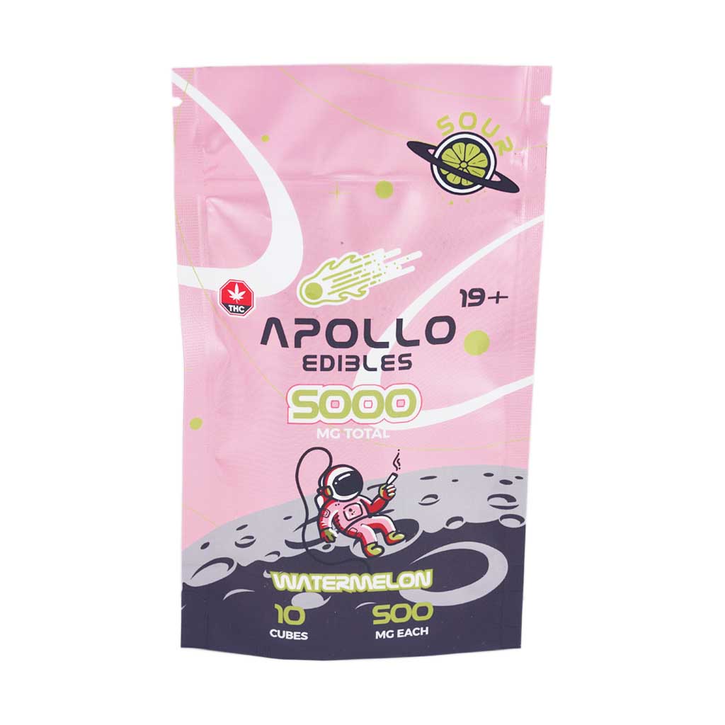 Apollo Edibles – Sour Watermelon Cubes 5000mg THC Buy Apollo Edibles – Sour Watermelon Cubes 5000mg THC online Canada